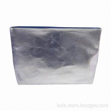 PVC Cosmetic Bag for Promotions, Magnetic Snap Closure